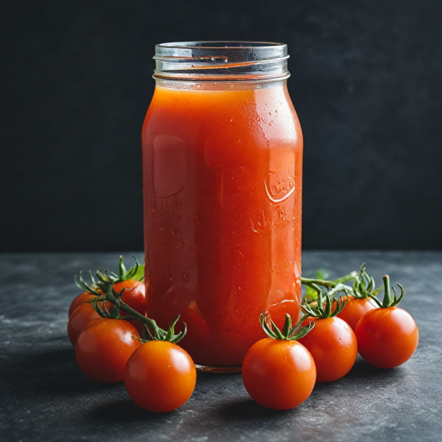 Cherry Tomato Apple Juice