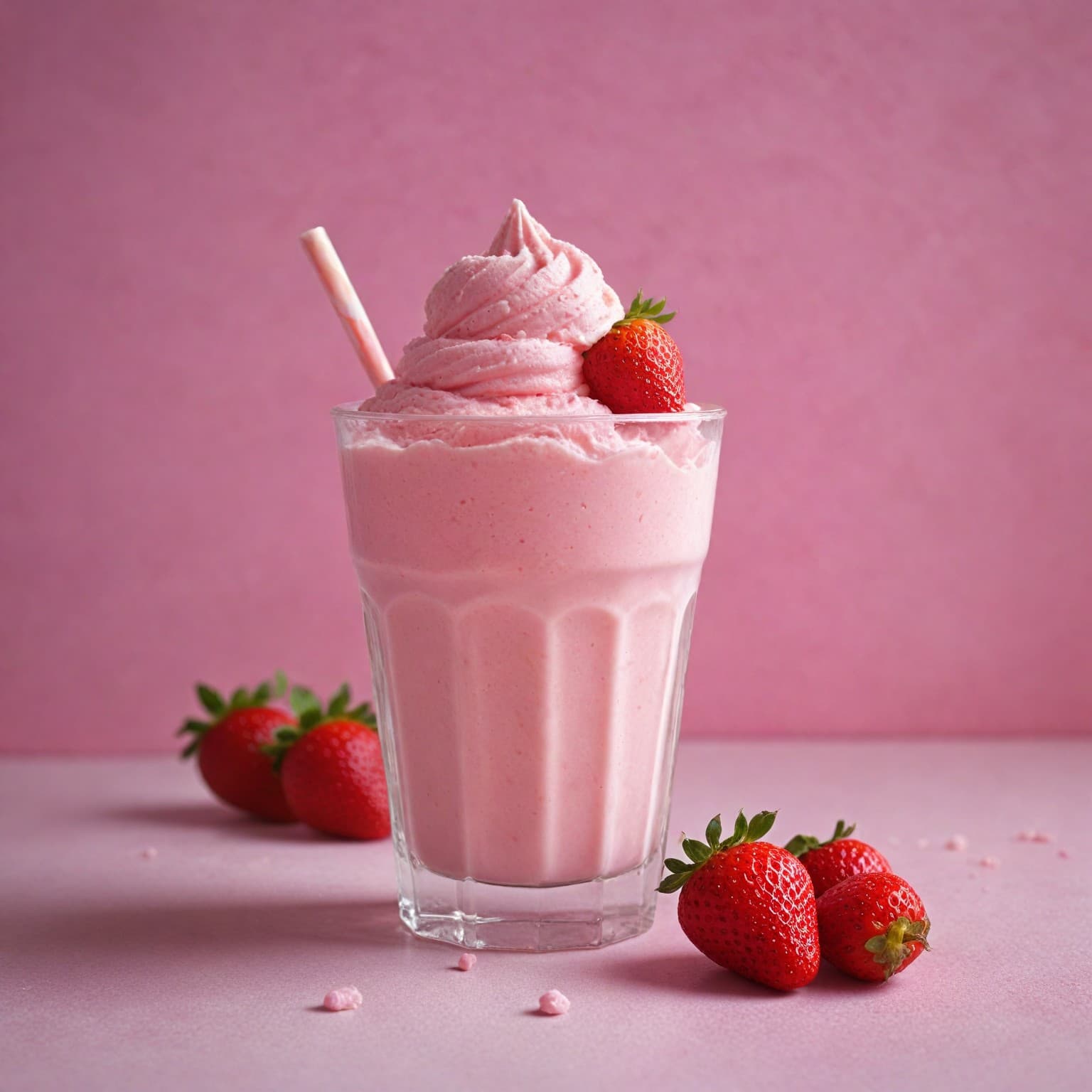 Strawberry Milk Sherbet