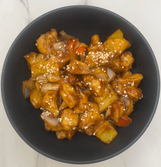 Chicken with Pineapple Sauce